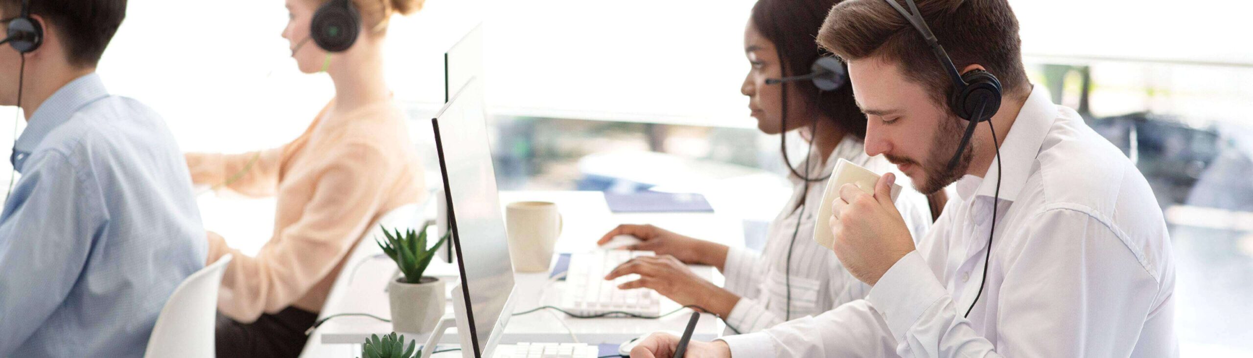 Eminent Contact Solutions agents at work